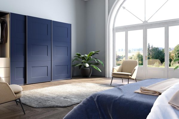 Unique Matt Indigo Blue