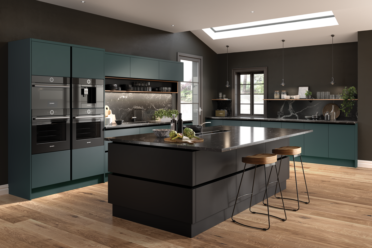 Dark Coloured Kitchens Blossom Avenue