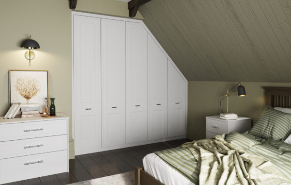 Bella Supermatt White Helmsley Bedroom