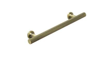 Strand D Handle Aged Brass