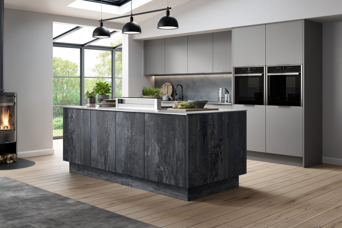 Valore Slatewood Grey and Smooth Dust Grey