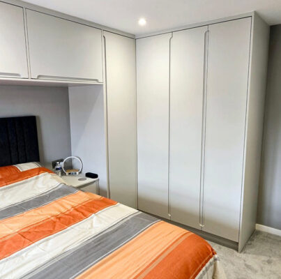 Bella Cheslea Supermatt Dove Grey Bedroom
