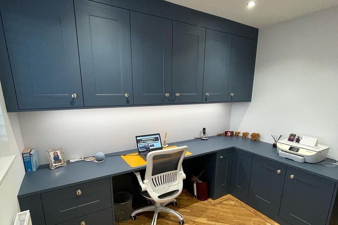 Revelle Interiors Limited Helmsley Matt Colonial Blue