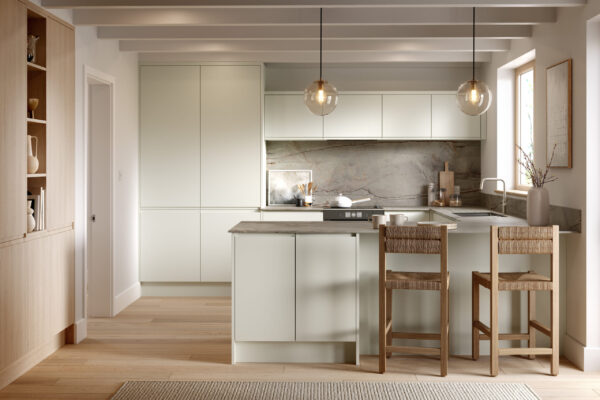 Bella Supermatt White Grey