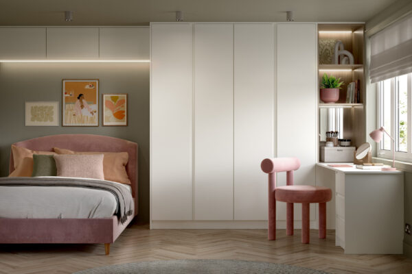 Bella Supermatt White Grey