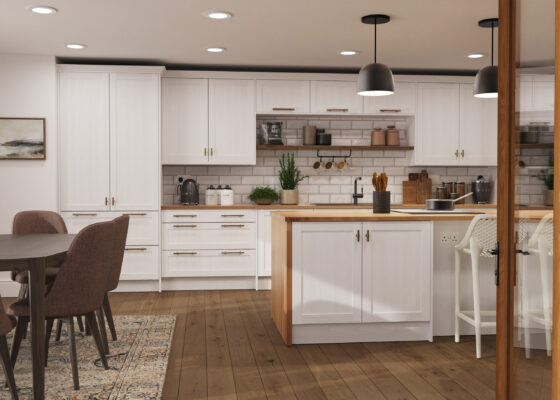Waterford Woodgrain White